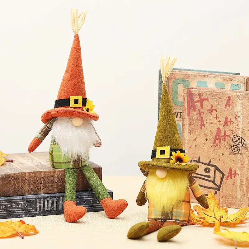 Harvest Festival Straw Forest Man Faceless Doll Party Decorations