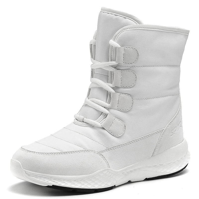 Title 10, Plus Velvet Long Tube Plus Size Snow Boots Women