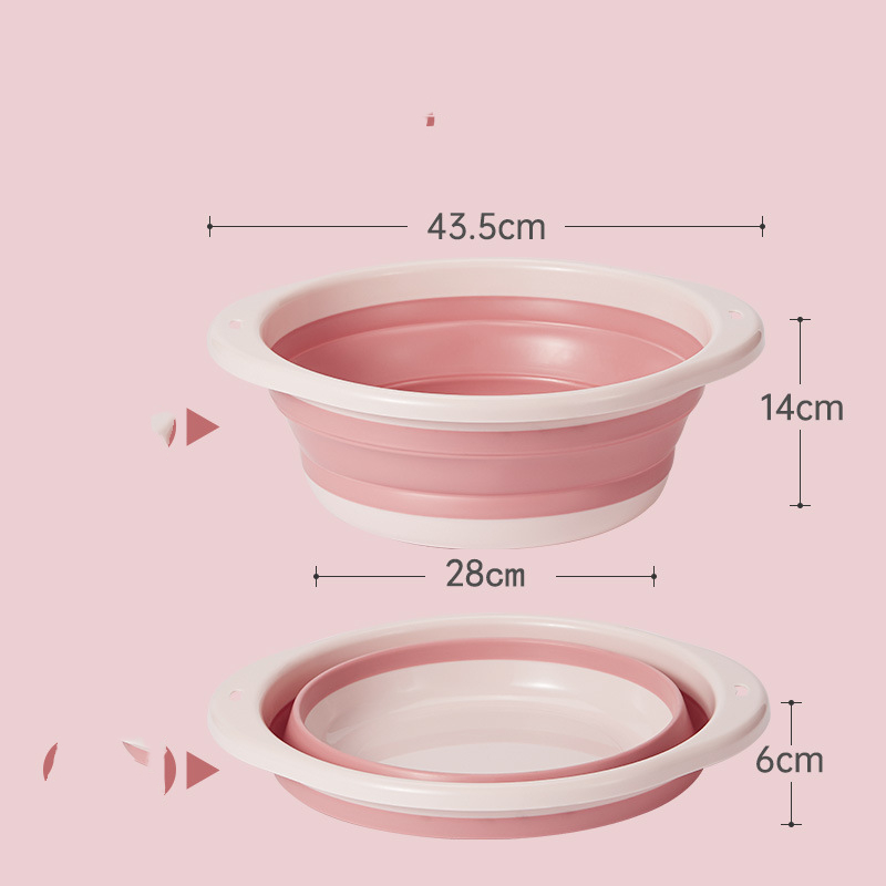 Title 8, Silicone Folding Washbasin Stand For Children