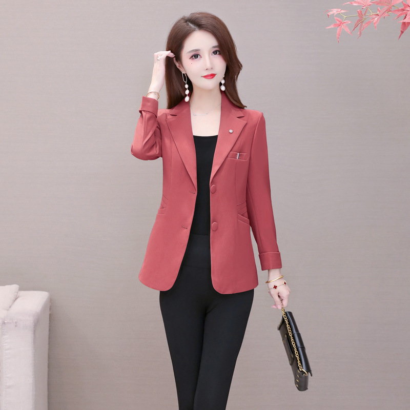 Women's Top Slim Temperament Suit Jacket