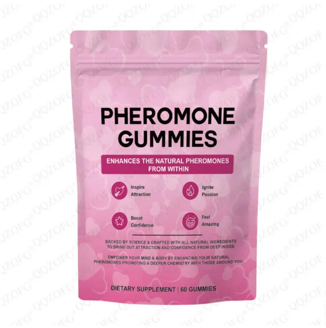 Pheromone Gummy Enhance Natural Attraction Boost Confidence & Feel Amazing For Adults 60 Gummies 60 Count - Shop at LoveMi