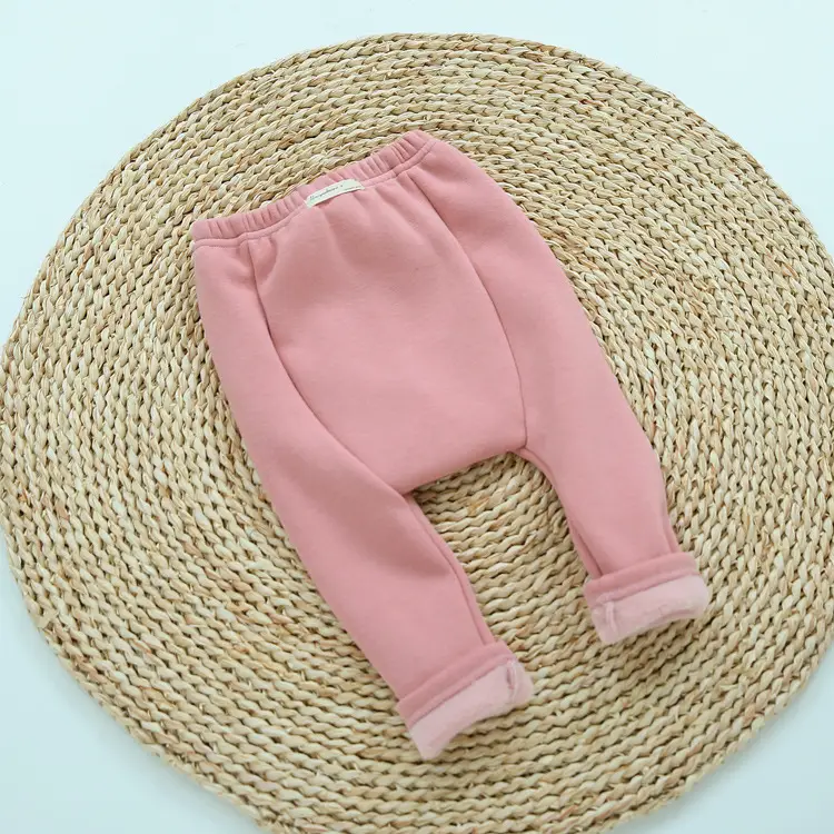 Boys' Cotton Solid Color Casual Pants