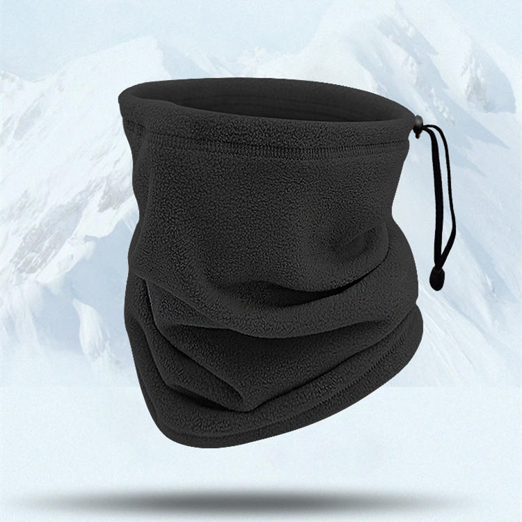 Bicycle Outdoor Cycling Warm Drawstring Rocking Fleece Neck Cover