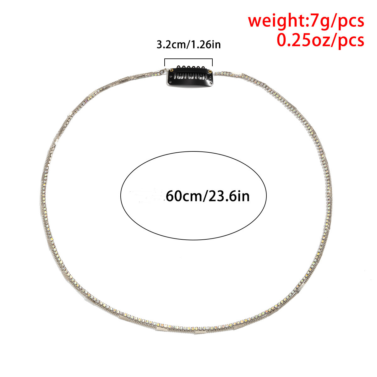 Simple Girl Invisible Tassel Hairpin Geometric Trend Dirty Braided 3 Style - Shop at LoveMi