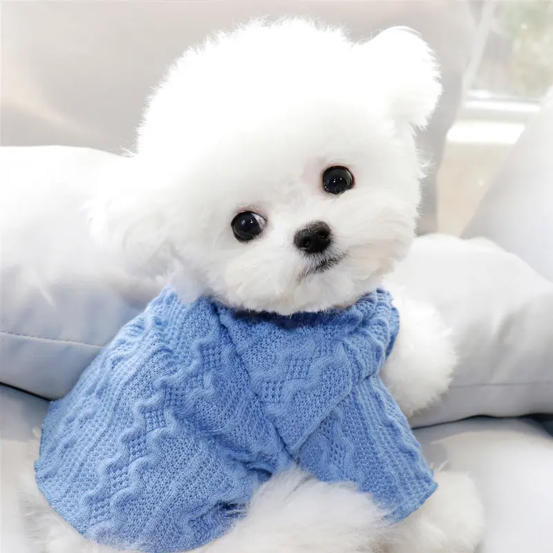 Towable Plus Fleece Dog Clothes Winter Sweater