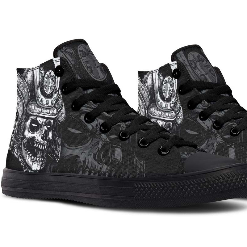 High Top Canvas Shoes For Printing Lovers