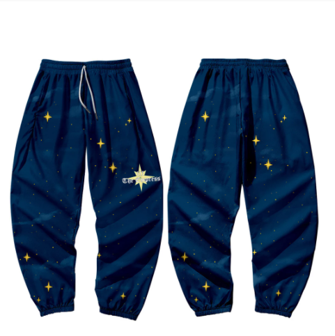 Magician Tied Feet Trendy Loose Casual Overalls