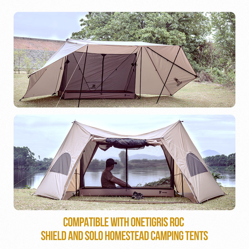 Shell Tent TC Version Yanmaku Tent Outdoor 3