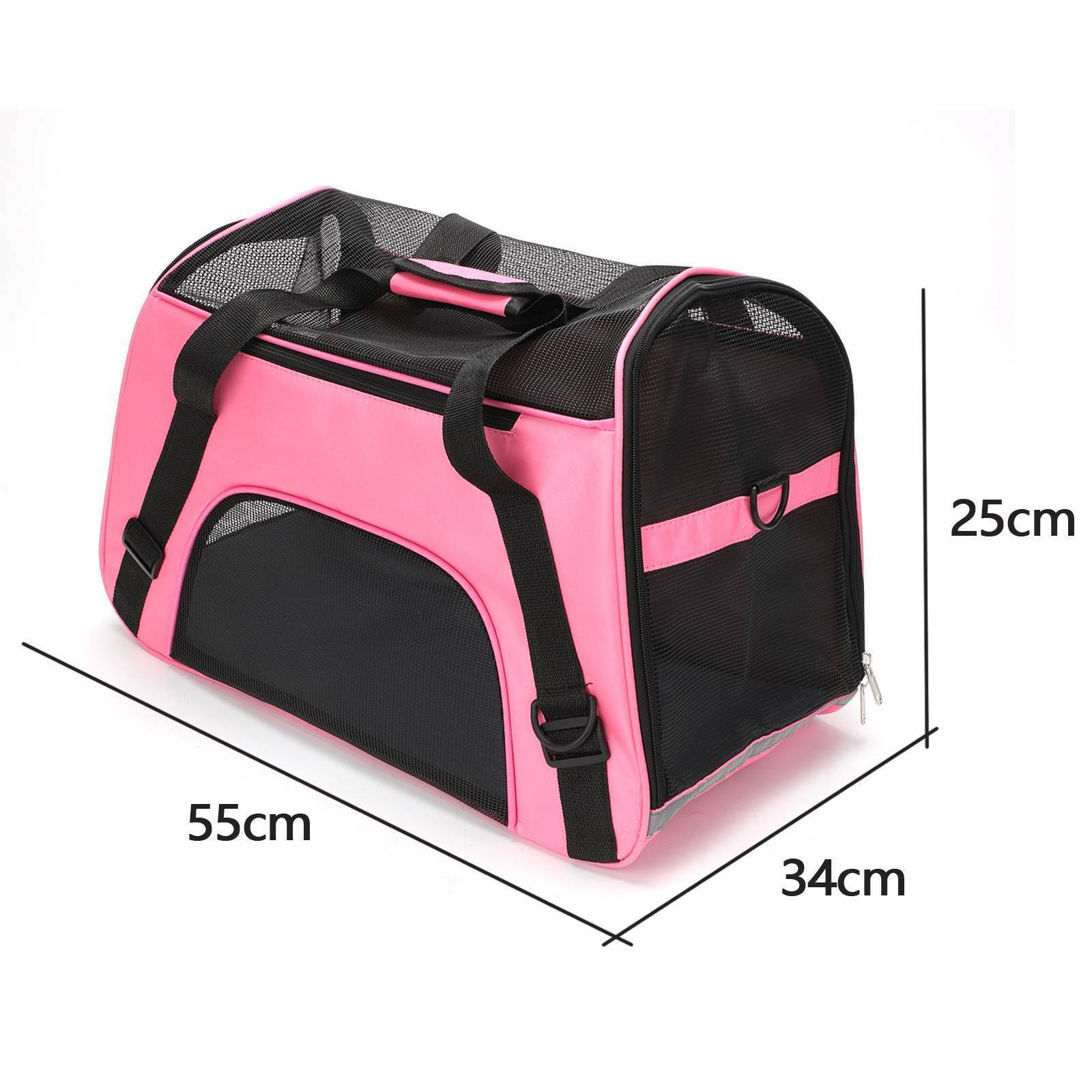 Large Pet Carrier Bag AVC Portable Soft Fabric Fold Dog Cat Puppy Travel — image 2