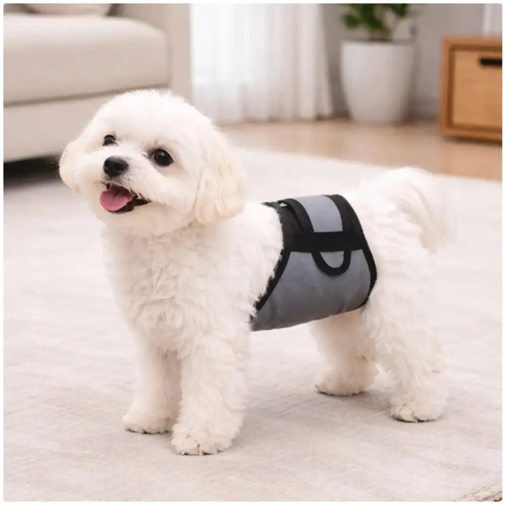 Male Dog Physiological Pants Are Reusable and Washable