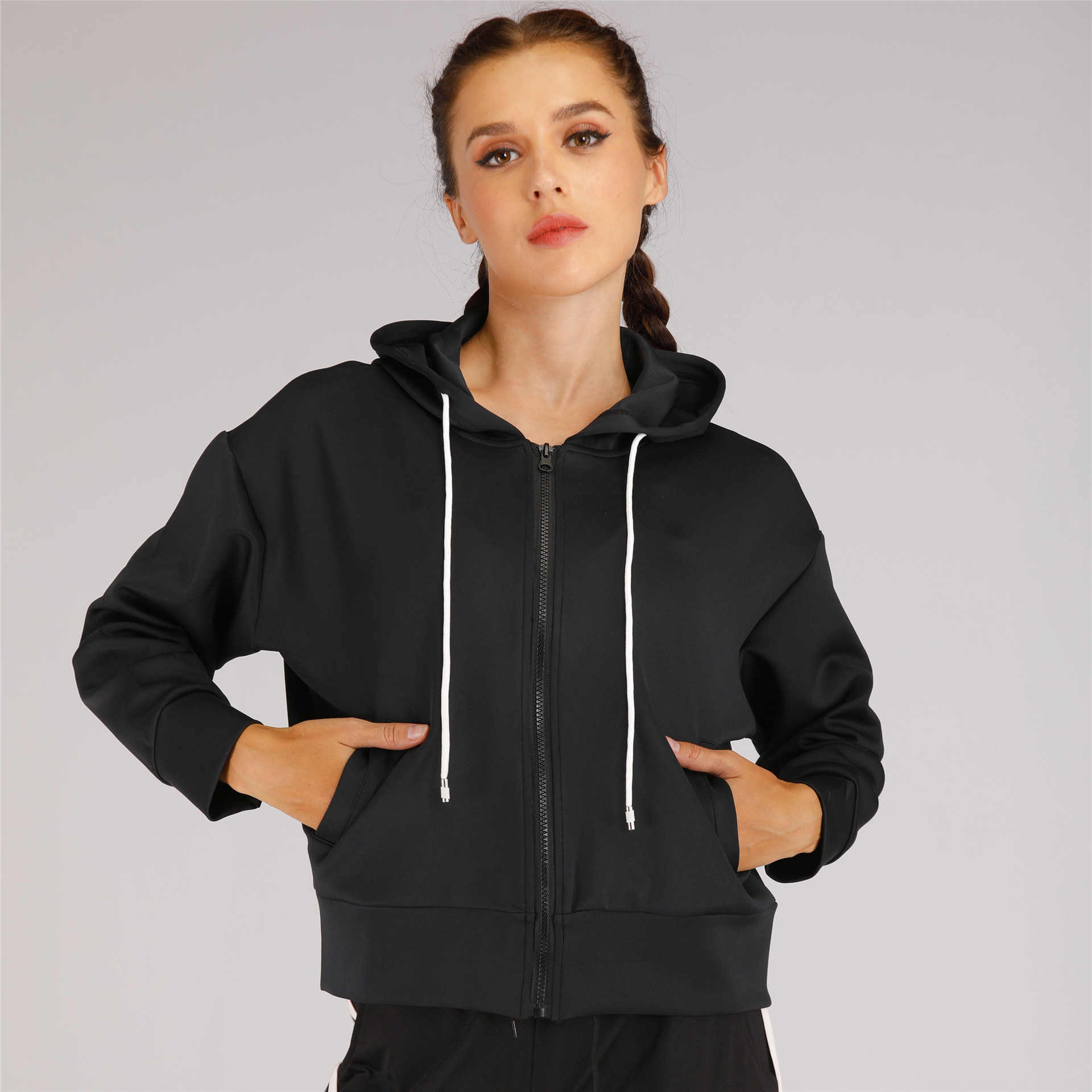 Women's New Loose Large Size Sports Jacket
