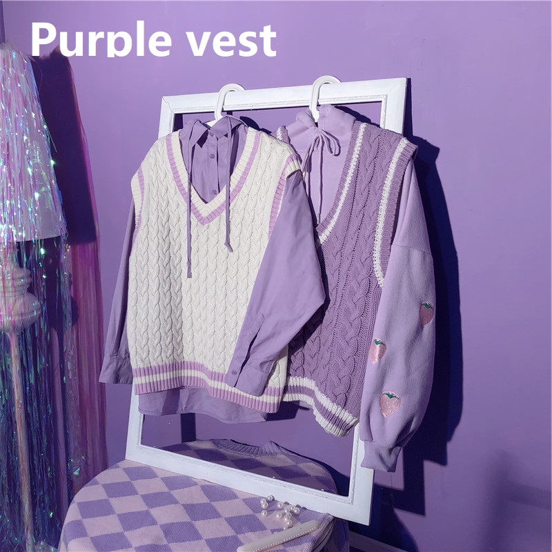 Purple vest