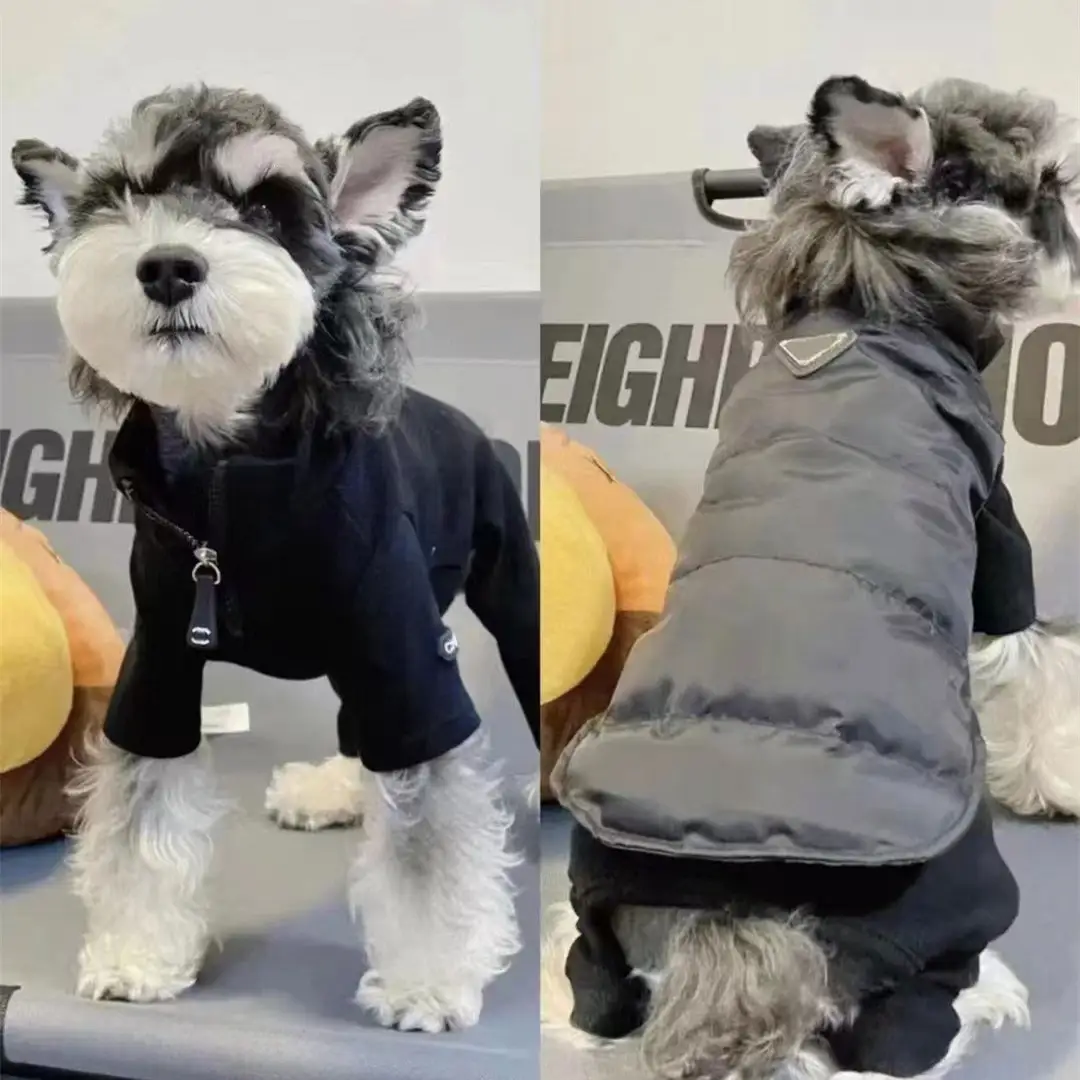 Dogs' Winter Warmth With Thick Cotton Vests