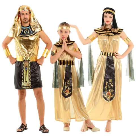 Halloween Cosplay Costume Masquerade Cleopatra Costumes Indian Queen Princess