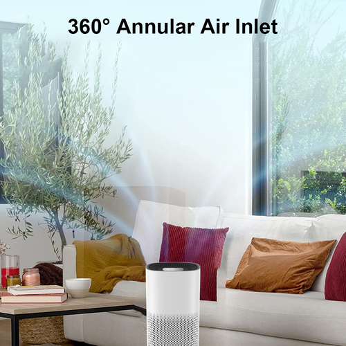 Air Purifier HEPA Filter PM Pet Home Freshener Odor Dust Smoke Remover Cleaner
