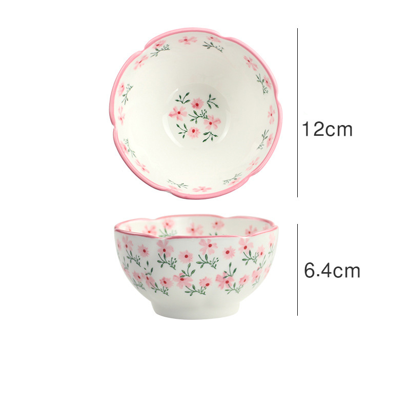 Title 5, Japanese Style Small Broken Flower Ceramic Lace...