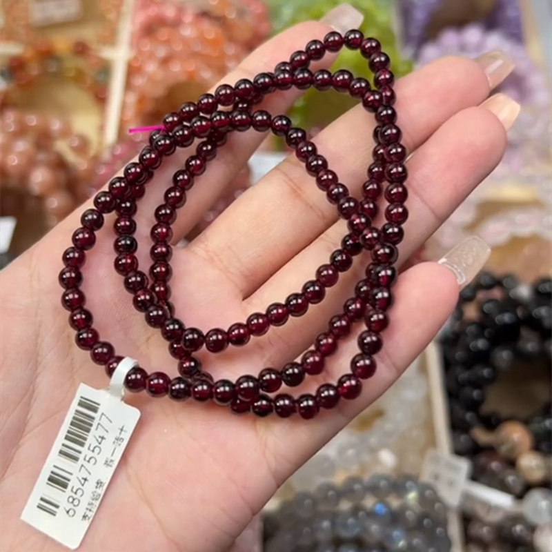 Men's And Women's Fashion Garnet Bracelet Unset