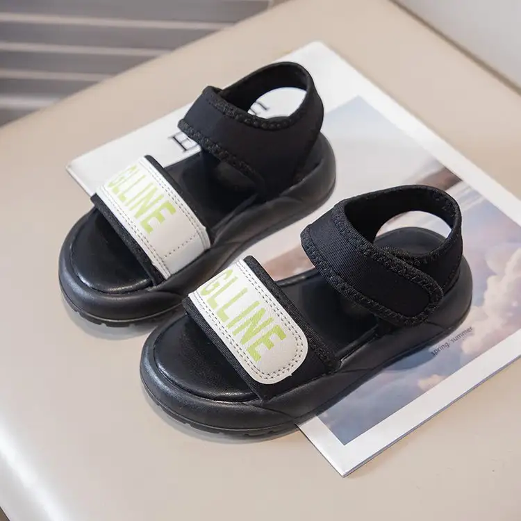 Sandals, Soft Soled Children's Beach Shoes, Summer New Fashionable Sandals, Lightweight And Non Slip Sports Sandals