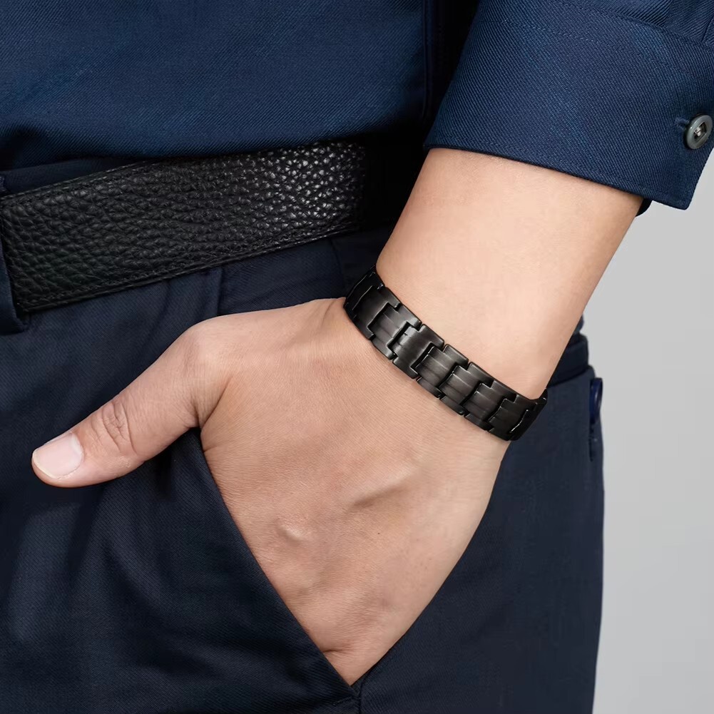 Pure Copper Fully Magnetic Bracelet For Arthritis Relief Remove Tool Gift Boxed — image 4
