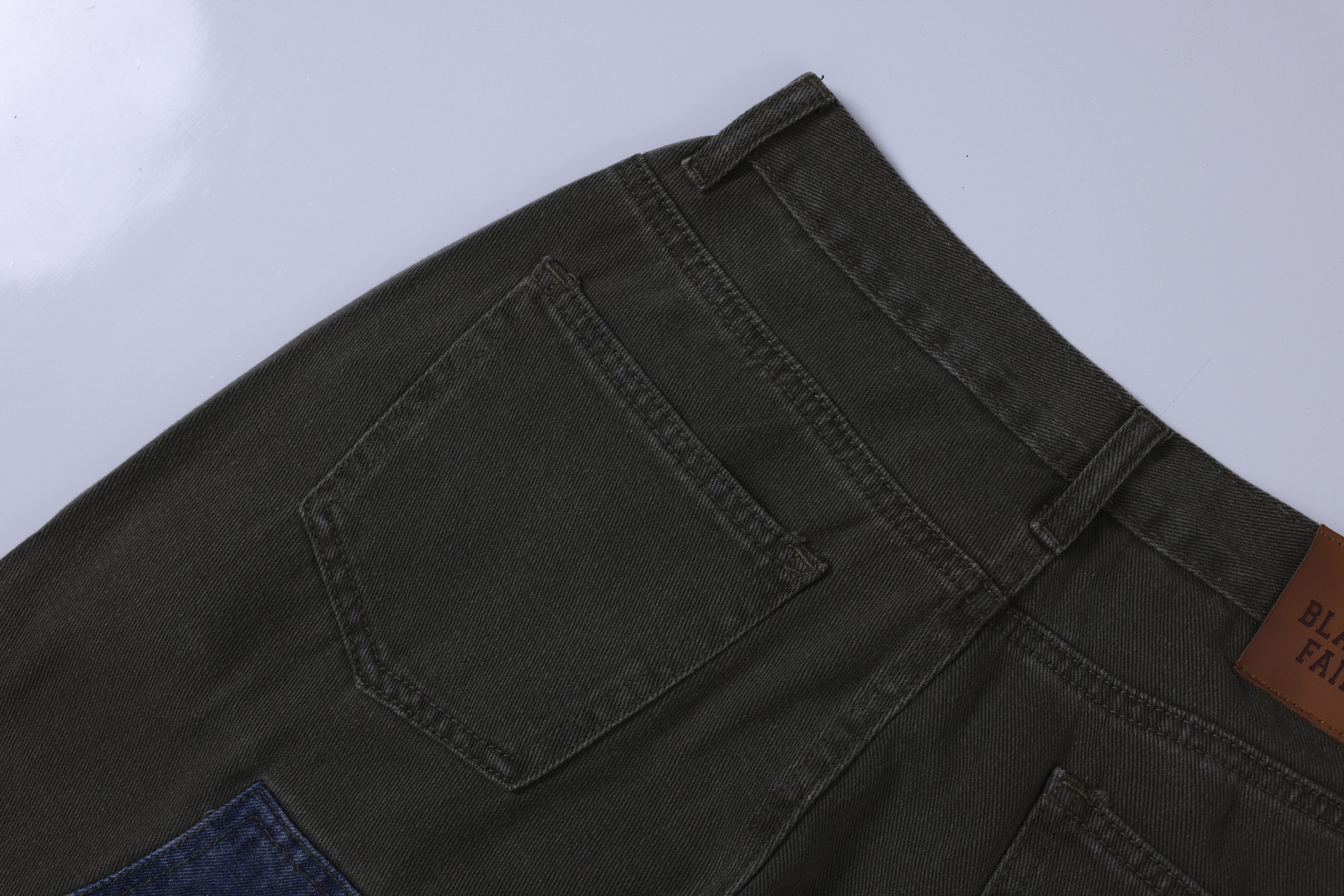 Men's And Women's Same Style American-style Distressed Heavy Industry Straight Casual Jeans Trousers