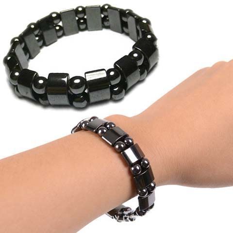 European And American Black Gallstone Bracelet