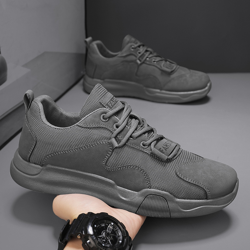 2026 Summer Trendy Versatile Low Top Breathable Height Increasing Soft Sole Men's Casual Sports Shoes