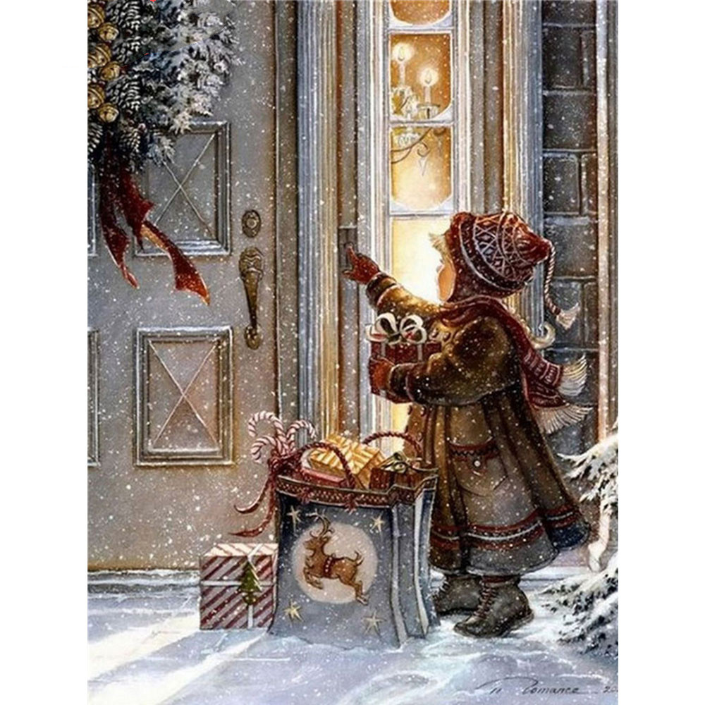 Diamond Painting Christmas Winter Full Squarecircle