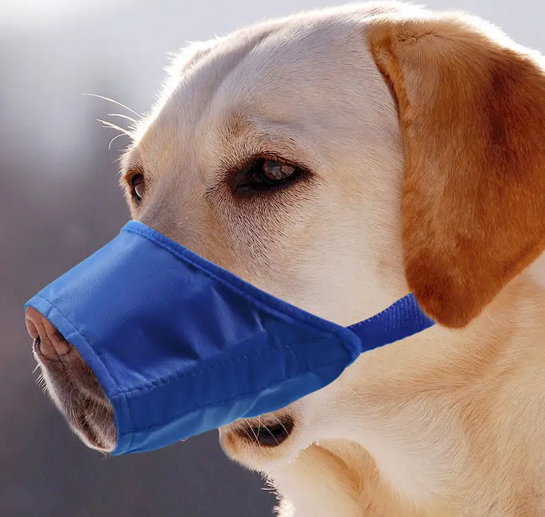 Anti-bite Anti-miseating Dog Mouth Cover Waterproof Bark