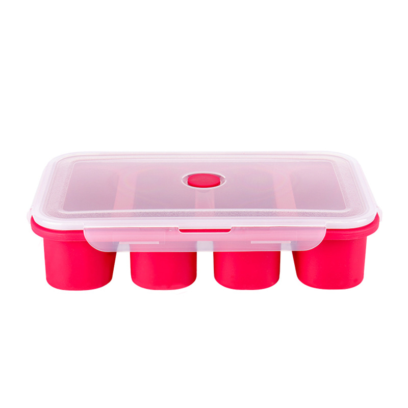 Title 6, Silicone Four-grid Six-grid Microwaveable Heati...