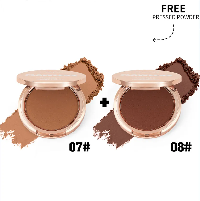 PHOFAY Matte Setting Pressed Powder - Set4