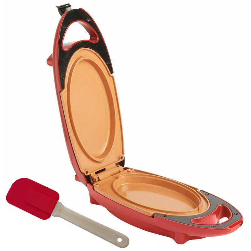 Kitchen Ceramic Non Stick Copper Infused Healthy No Oil Grill Omelette Maker 6