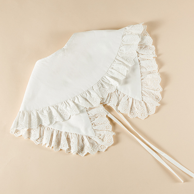 Fashion Cotton Embroidery Fake Collar Vintage Lace