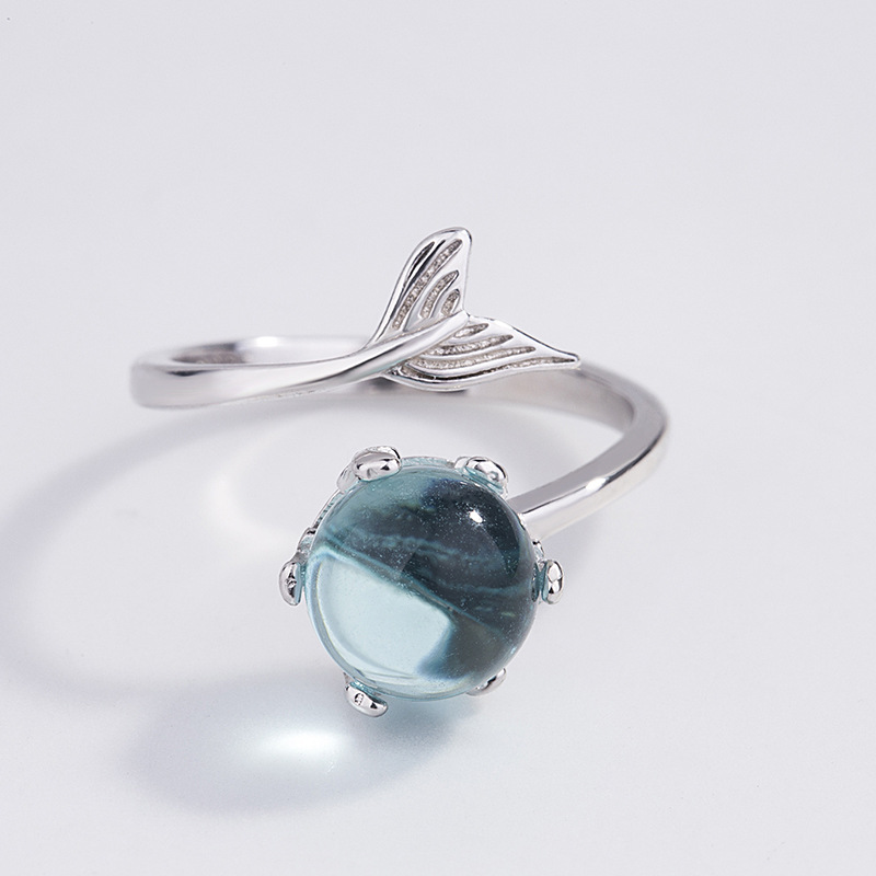 Mermaid Foam Bracelet Necklace Ring Mermaid Tear Fish Tail
