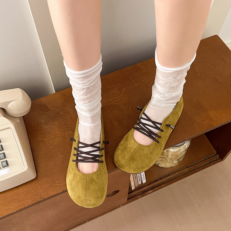 Suede Ballet Flats, picture 4 of 4