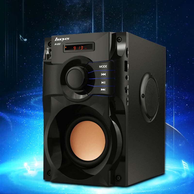 Title 2, A100 Wireless Plug In Subwoofer Desktop Speaker