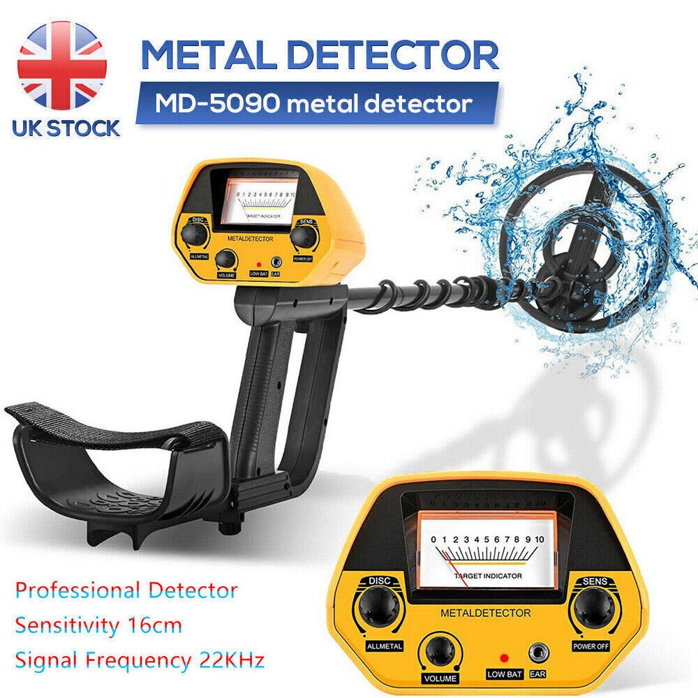 Deep Underground Metal Detector Hunt Treasure Gold Coins Waterproof — image 6