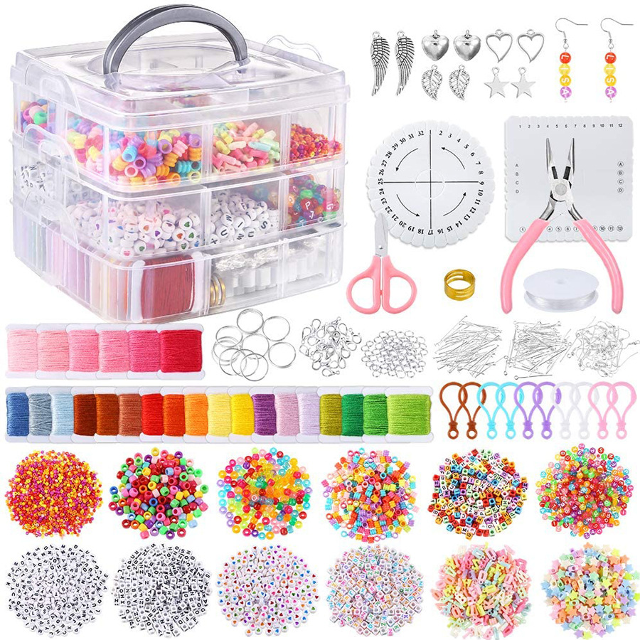 DIY Keyring Pendant Accessories Necklace Bracelet Earrings Materials - 6