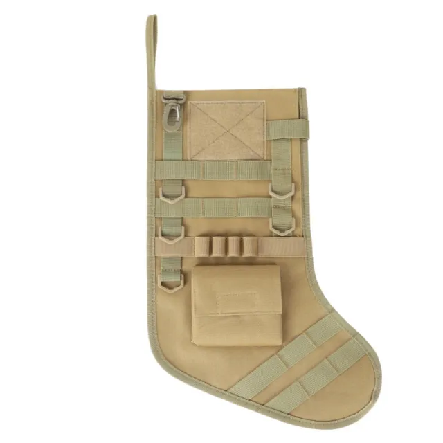 Christmas Stocking Tactical Military Bag With Accessory Khaki - Shop at LoveMi
