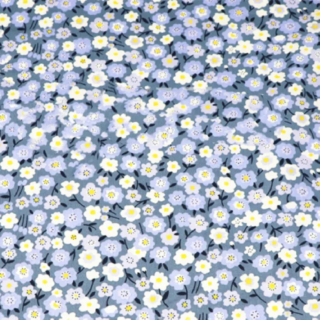 Floral Cotton Fabric Twill Fabric Bed Dress Pajamas Handmade Fabric Pattern1 - Shop at LoveMi