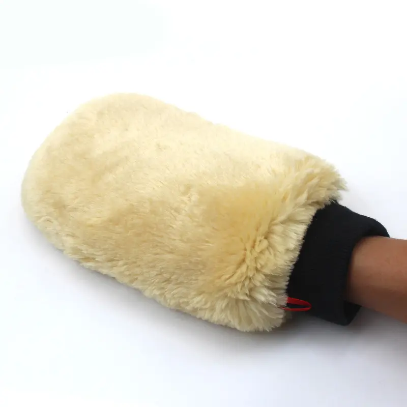 Double Faced Plush Car Wash Gloves Duster