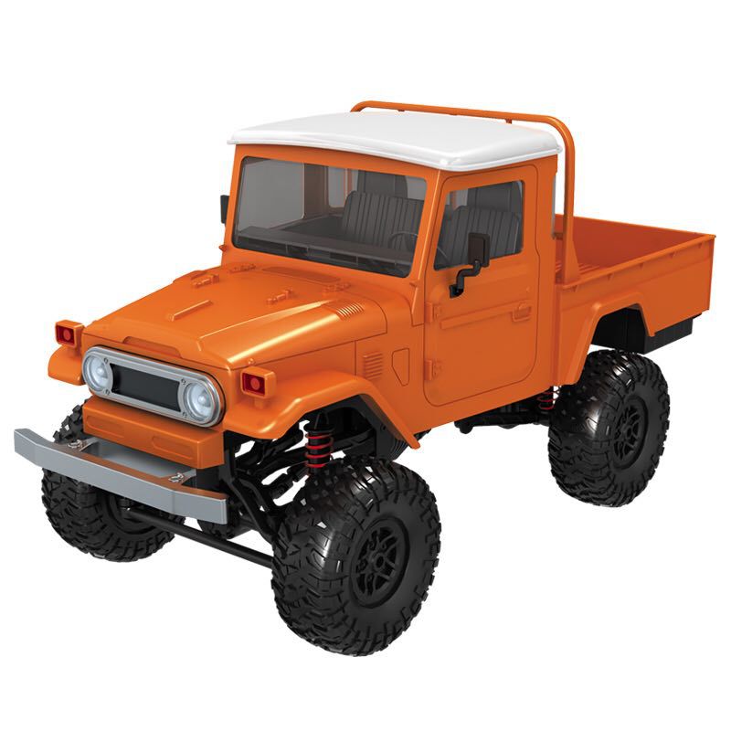 Orange complete vehicle