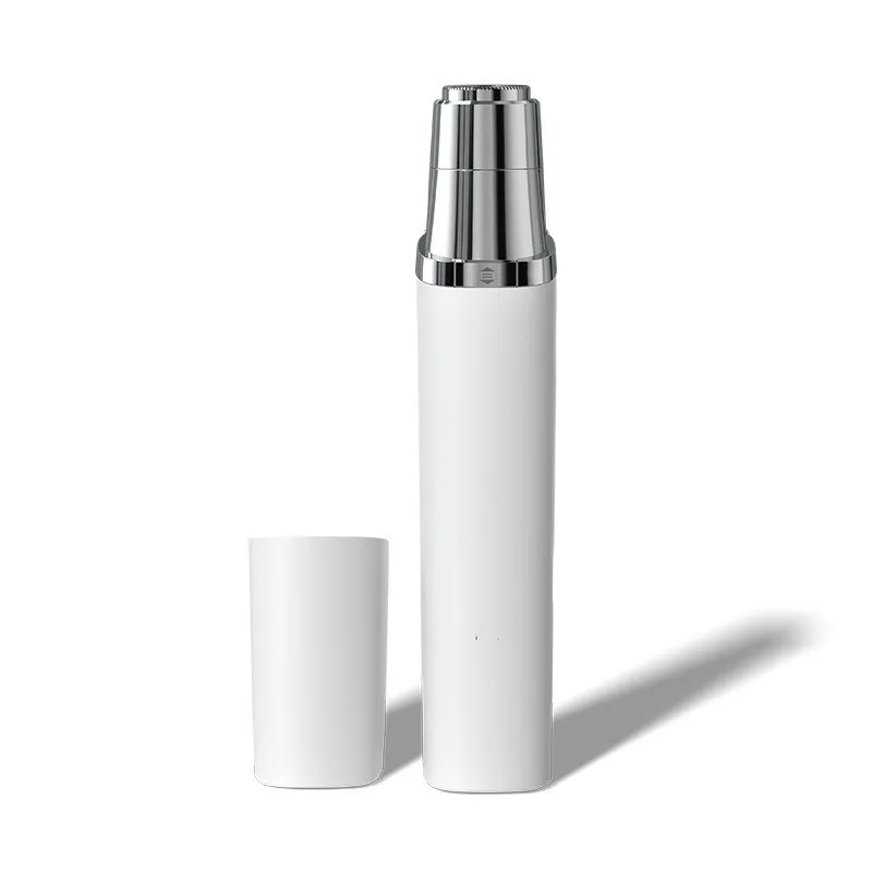 Face Hair Trimmer Female Portable Home - Pearlescent White