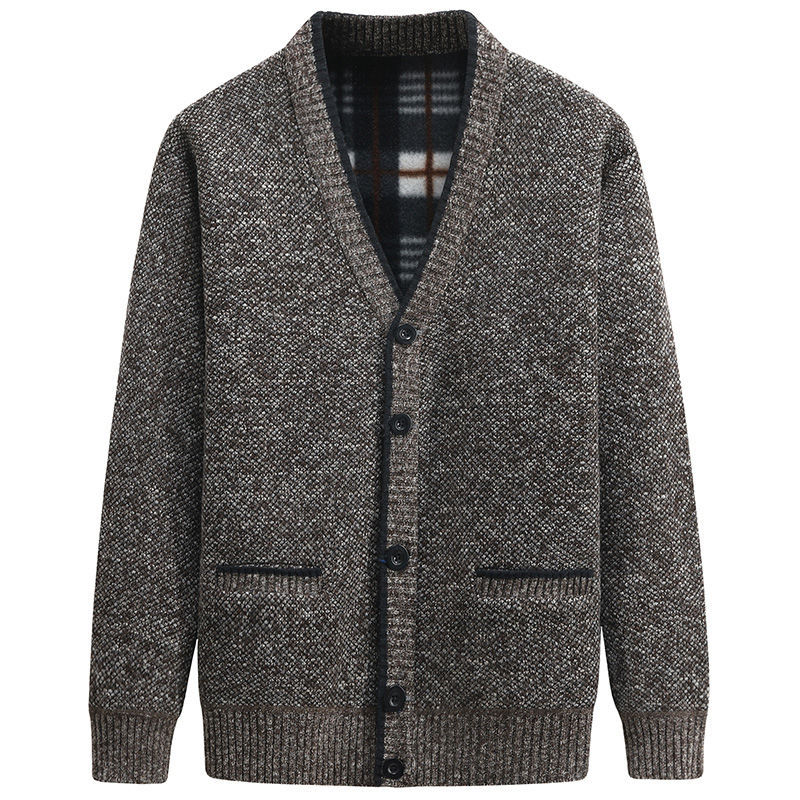 Title 4, Pull homme col en V automne et hiver, veste cha...