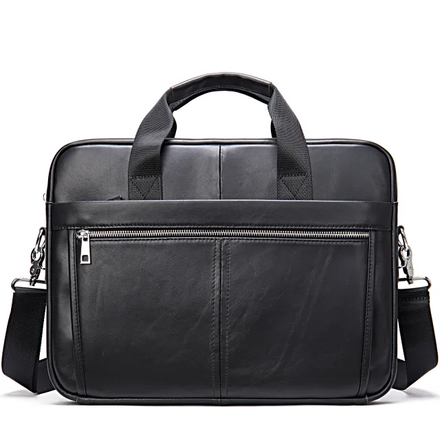 Men's Portable Briefcase Simple Diagonal Shoulder Black - Shop at LoveMi