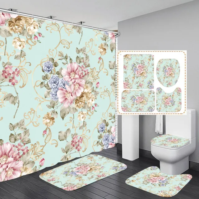 Non Perforated Partition Waterproof Cloth Shower Curtain Type03 - Shop at LoveMi