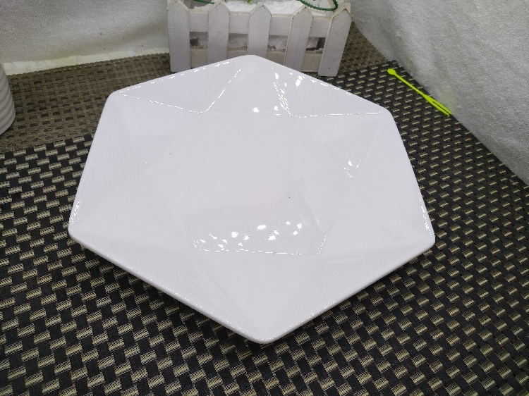 Title 6, Irregular hotel tableware plate