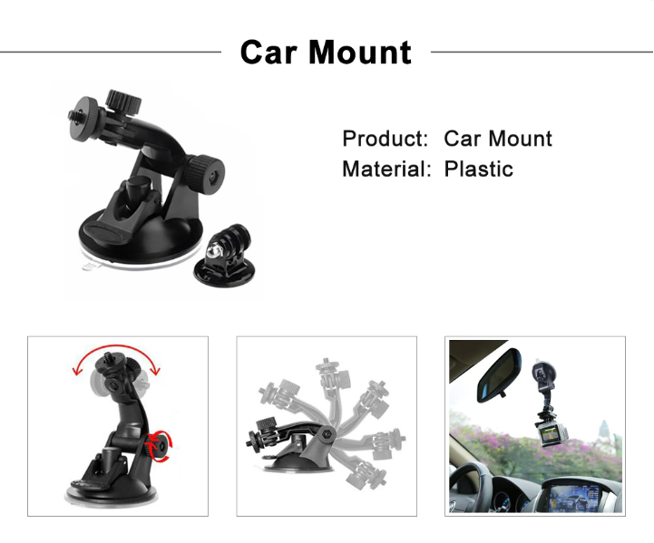 Accessories Kit Mount For Hero 11 10 9 8 7 6 Session SJCAM Xiaomi Yi EKEN