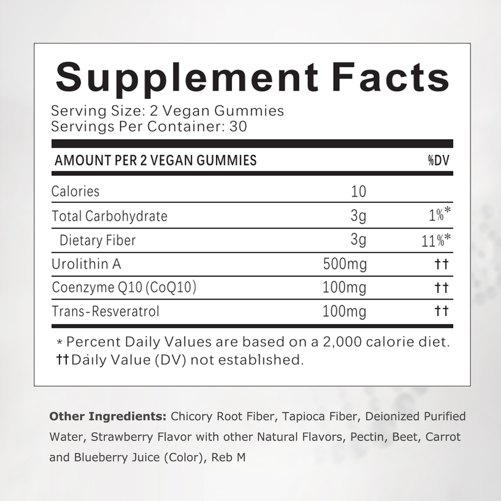 WINYEL Urolithin A Supplement Gummies - For Healthy Aging Cellular Energy Muscle Strength And Longevity - 60 Gummies — foto 2