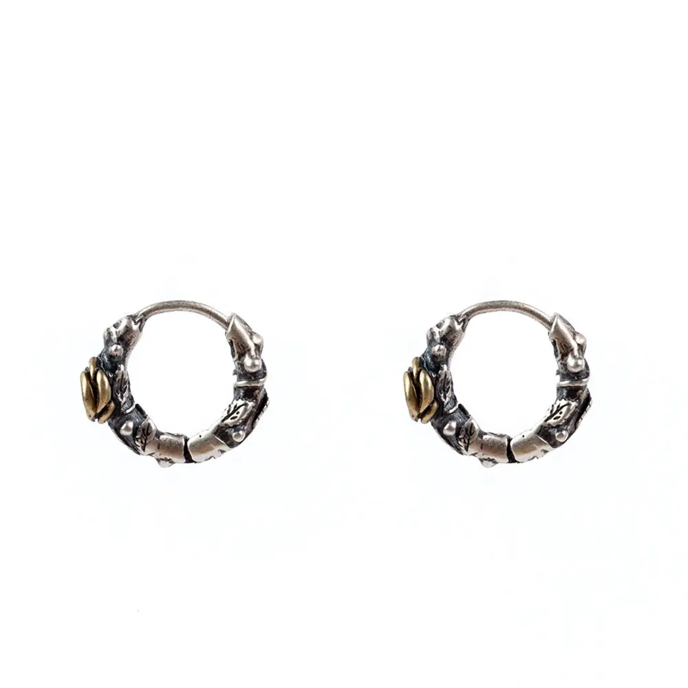Fashion Unique Design Rose Thorn Ear Ring