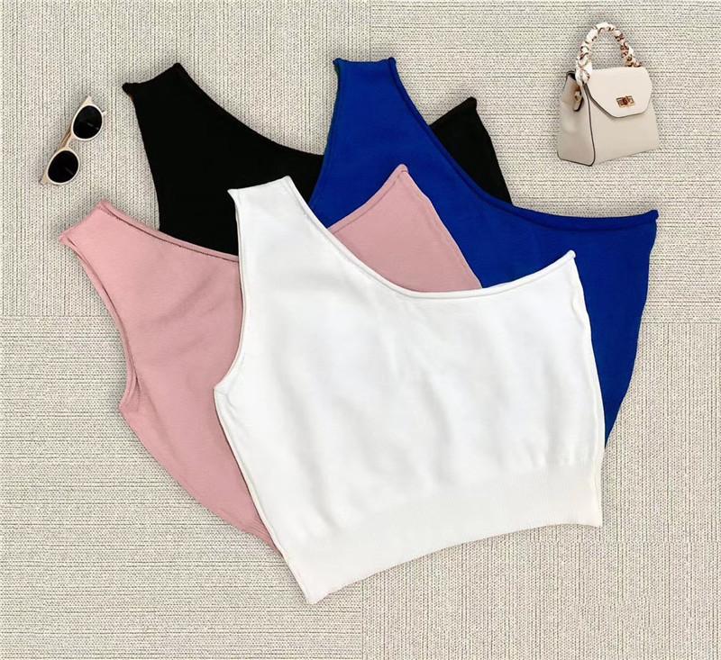 Sexy One-shoulder Short Base Fashion Camisole